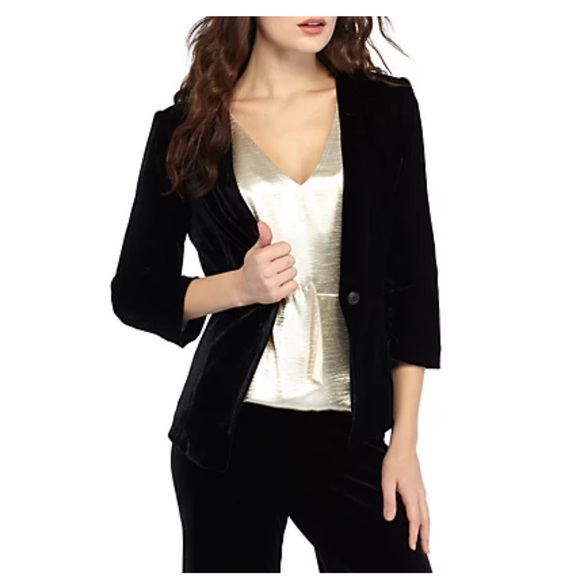 Velvet Blazer - Picture 3 of 4